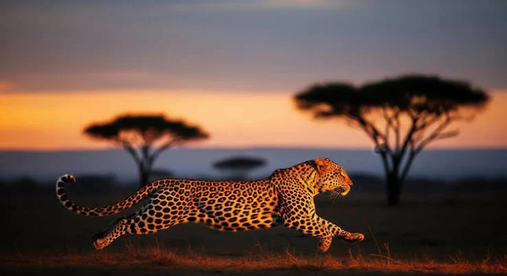 Arusha at golden hour